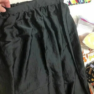 Mussino Black Poly Skirt Maxi Size S/P